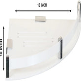 Acrylic Bathroom Shelf Corner 