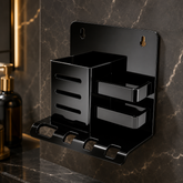 Wall-Mounted Black Acrylic 