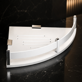 Acrylic Bathroom Shelf Corner 