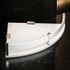 Acrylic Bathroom Shelf Corner 
